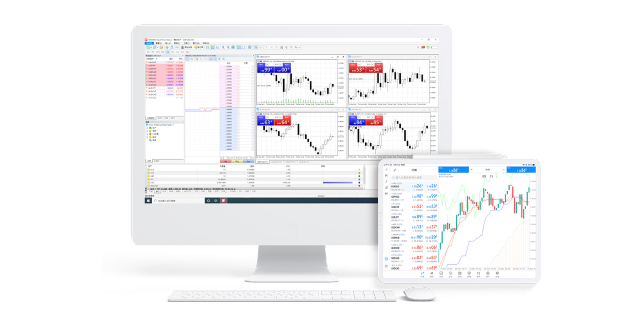 Desktop Platforms - QuoMarkets